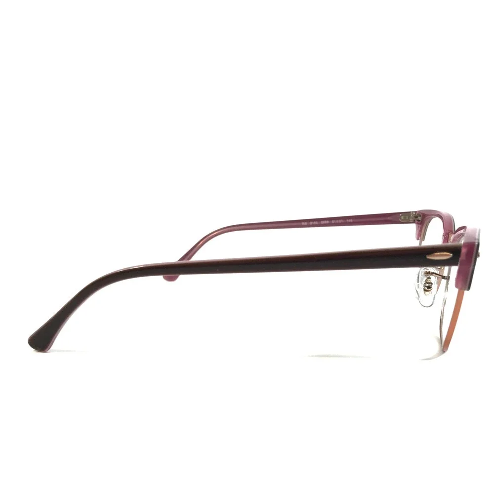 Ray-Ban Eyeglasses Frames RB5154 5886 Brown Purple Rose Gold Square 51-21-145